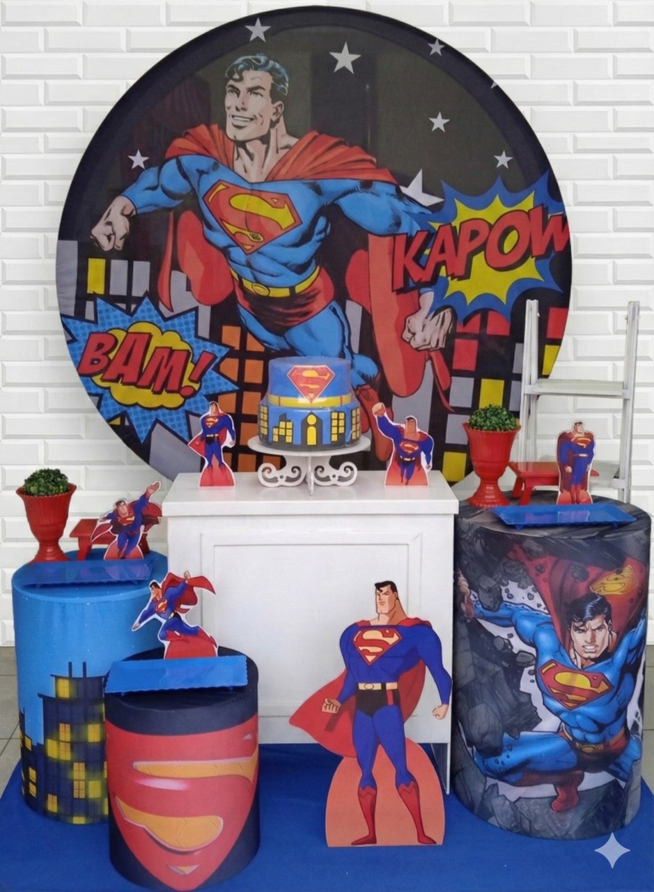 Superman Ouro - GabiSantosDecor