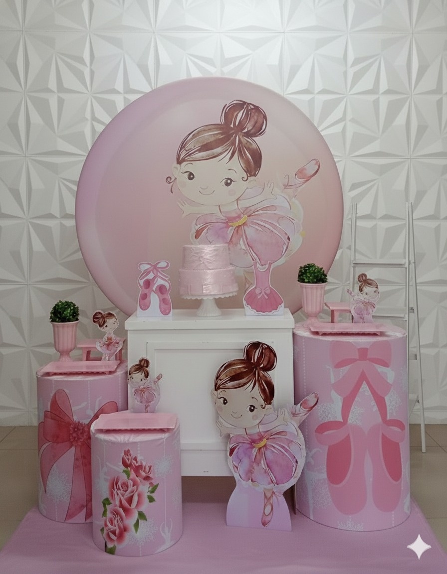 Bailarina Ouro  - GabiSantosDecor