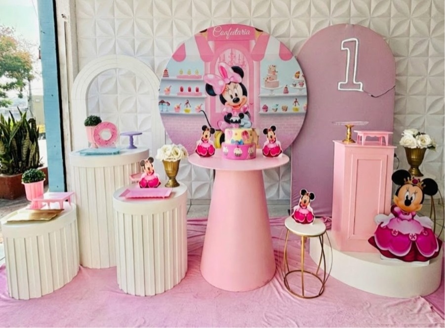 Composição Minnie Confeiteira - GabiSantosDecor