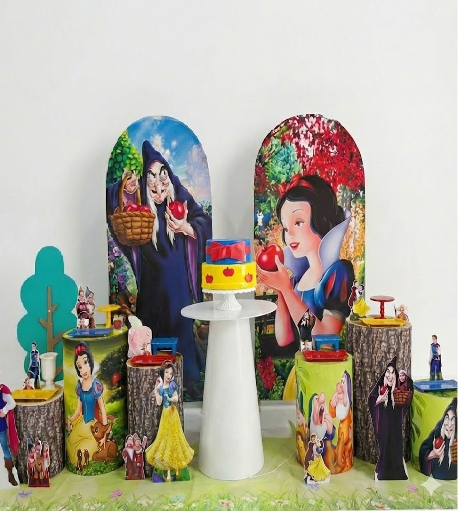 Composição Branca de Neve - GabiSantosDecor