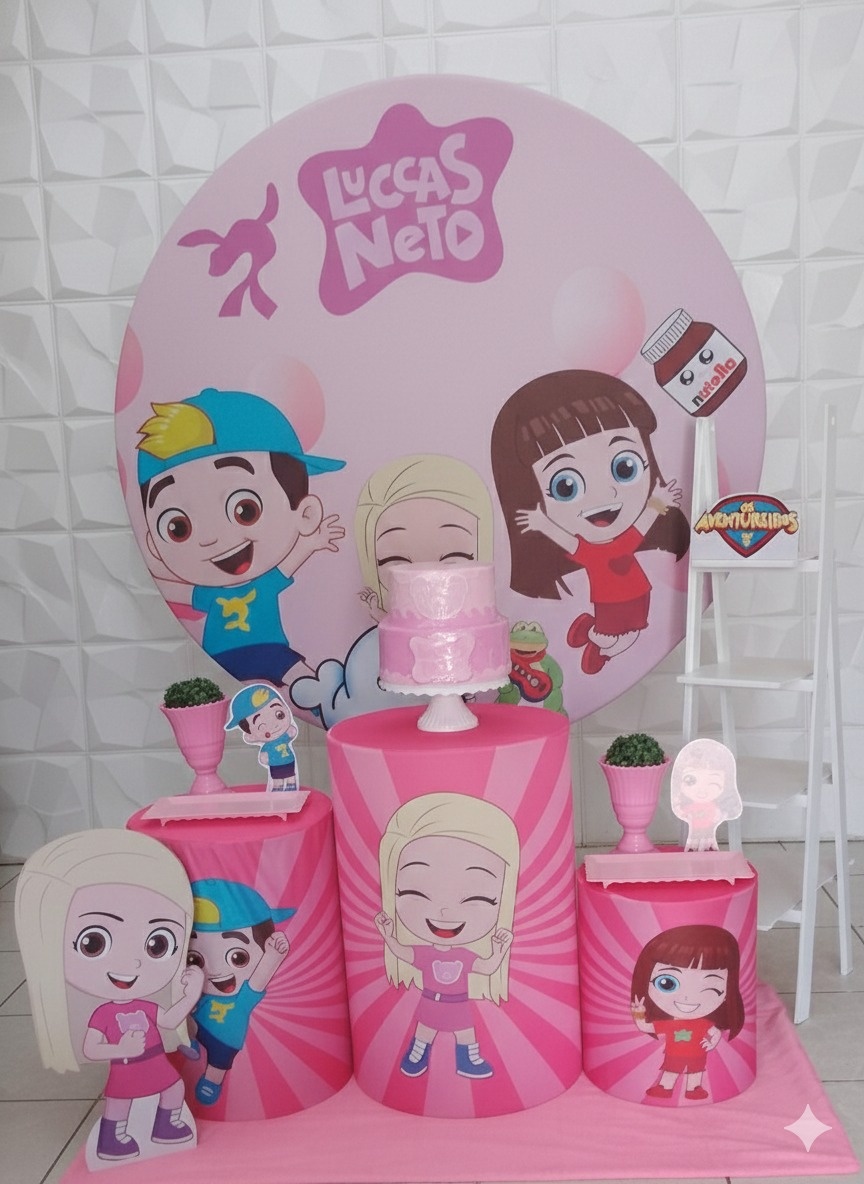 Aventureiros Rosa Prata - GabiSantosDecor