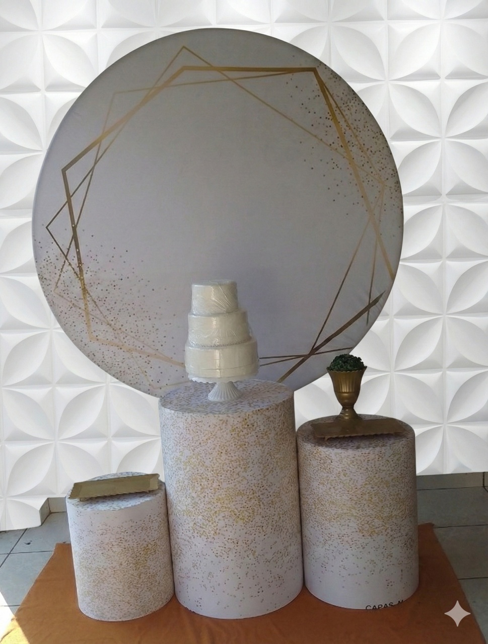 Branco Dourado Bronze  - GabiSantosDecor