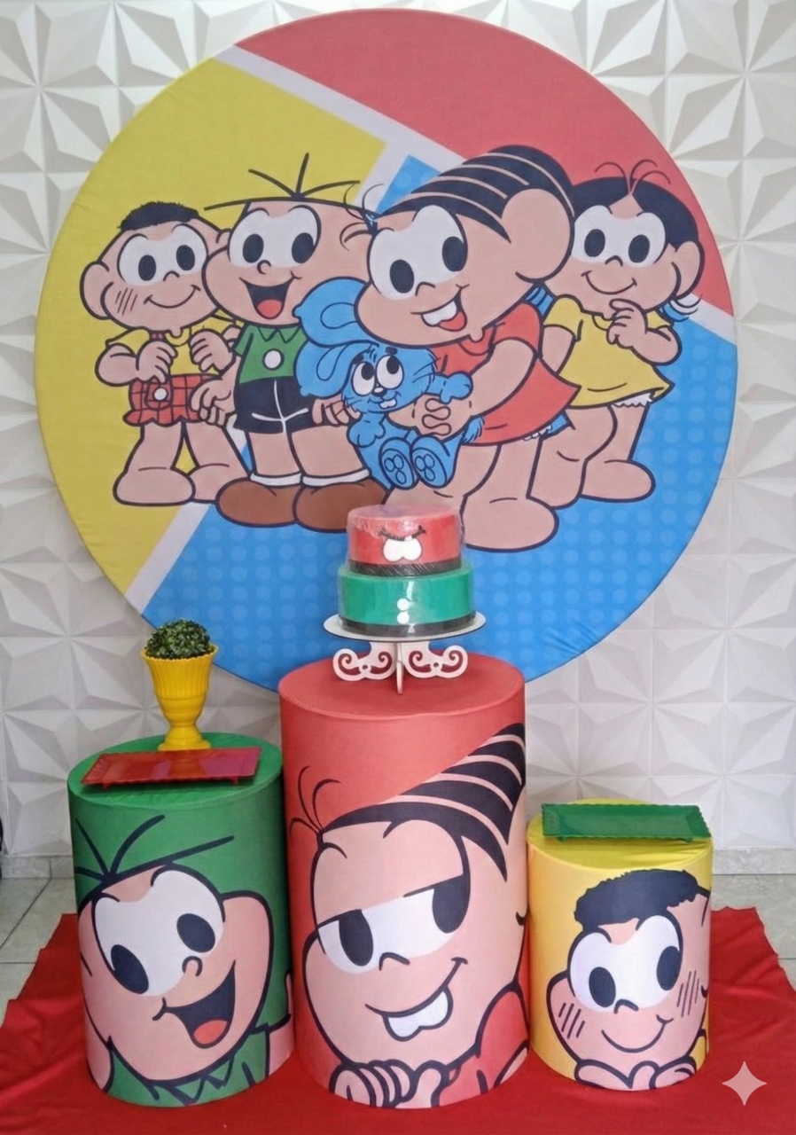 Turma da Monica Bronze  - GabiSantosDecor
