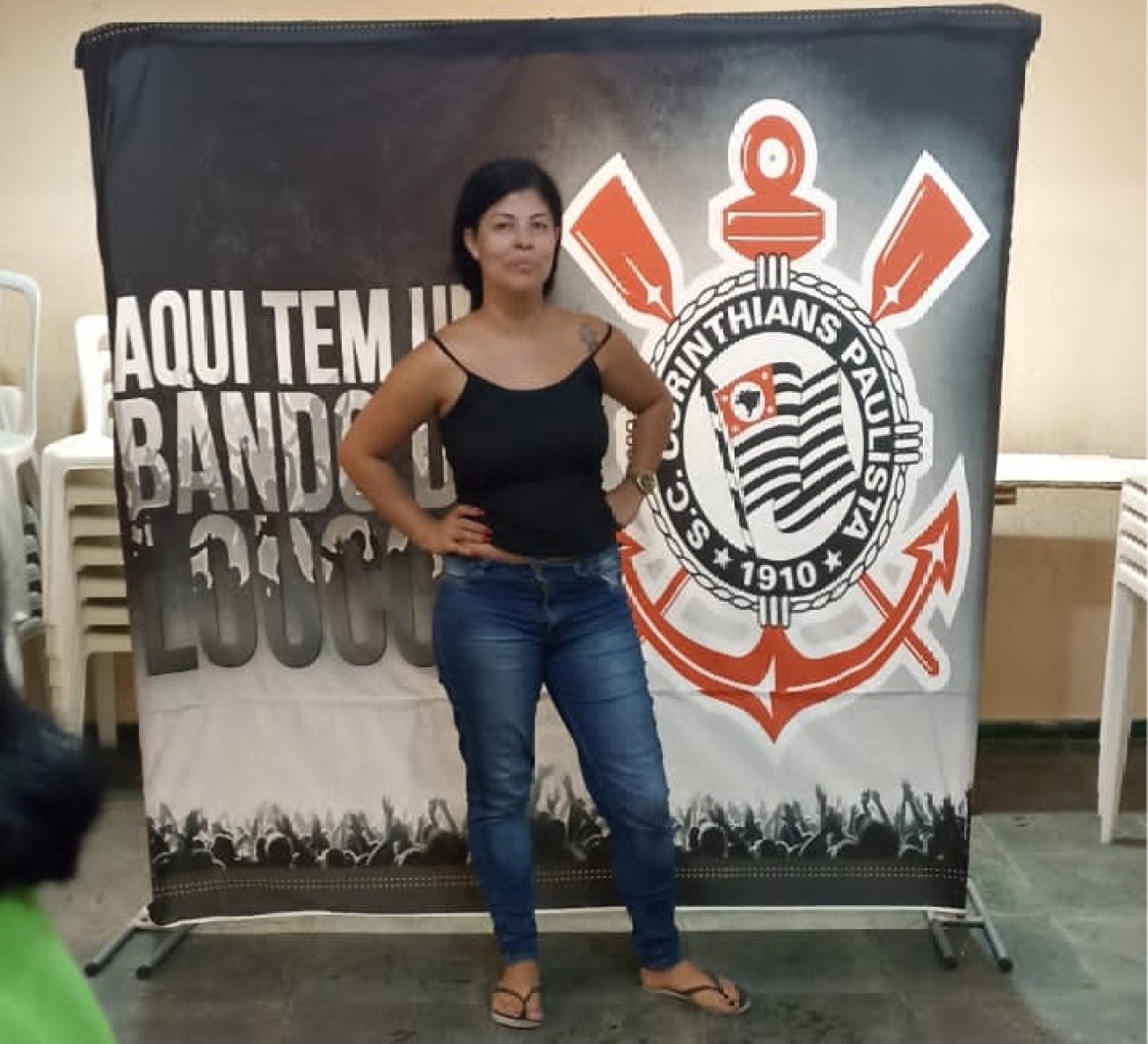 Painel Foto Corinthians  - GabiSantosDecor