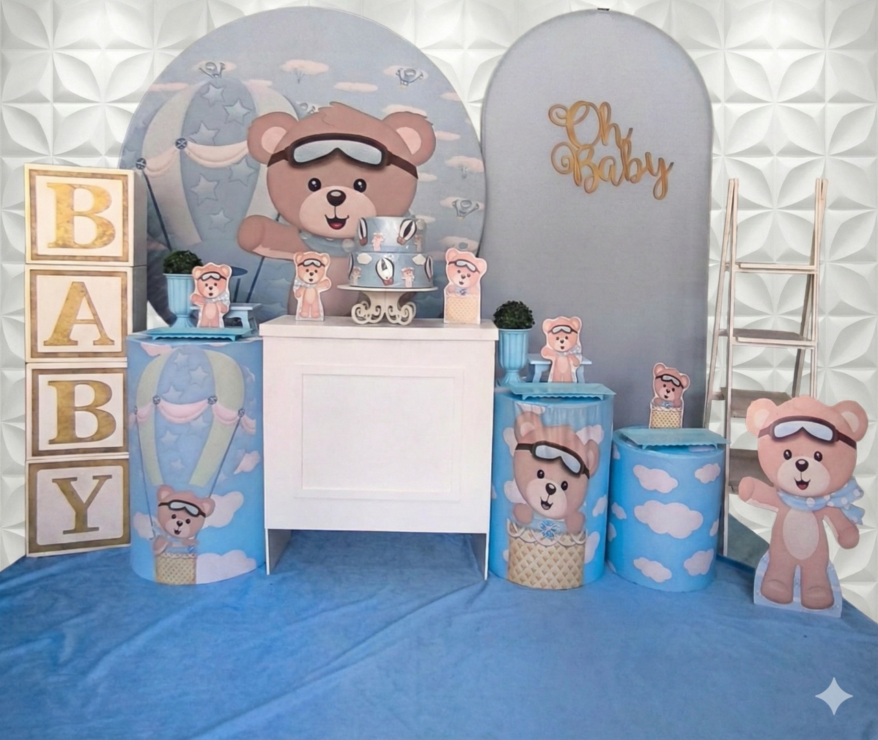 Urso Baloeiro Super Luxo - GabiSantosDecor