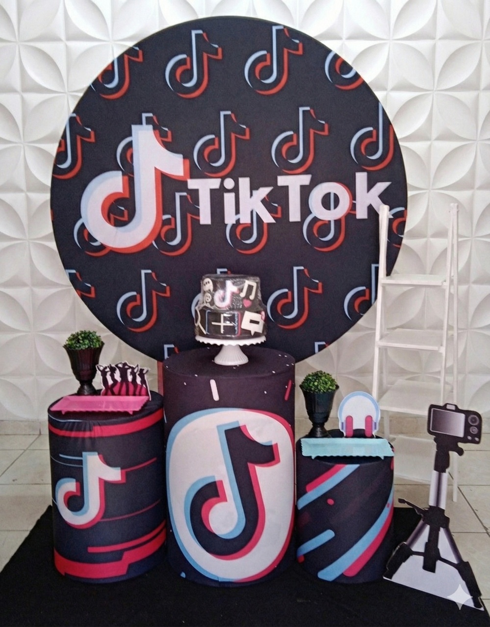 Tik Tok Prata - GabiSantosDecor