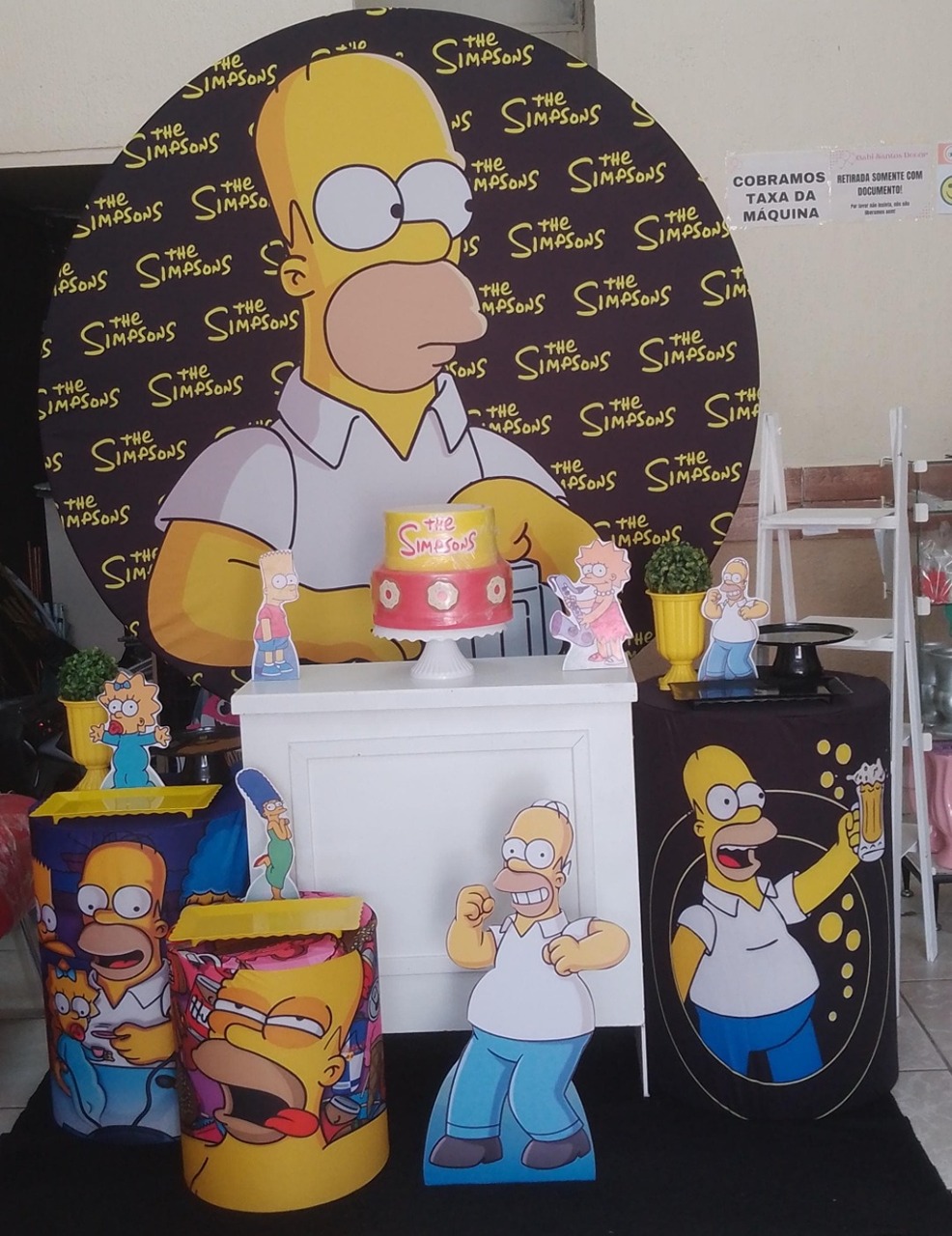 Homer Ouro - GabiSantosDecor