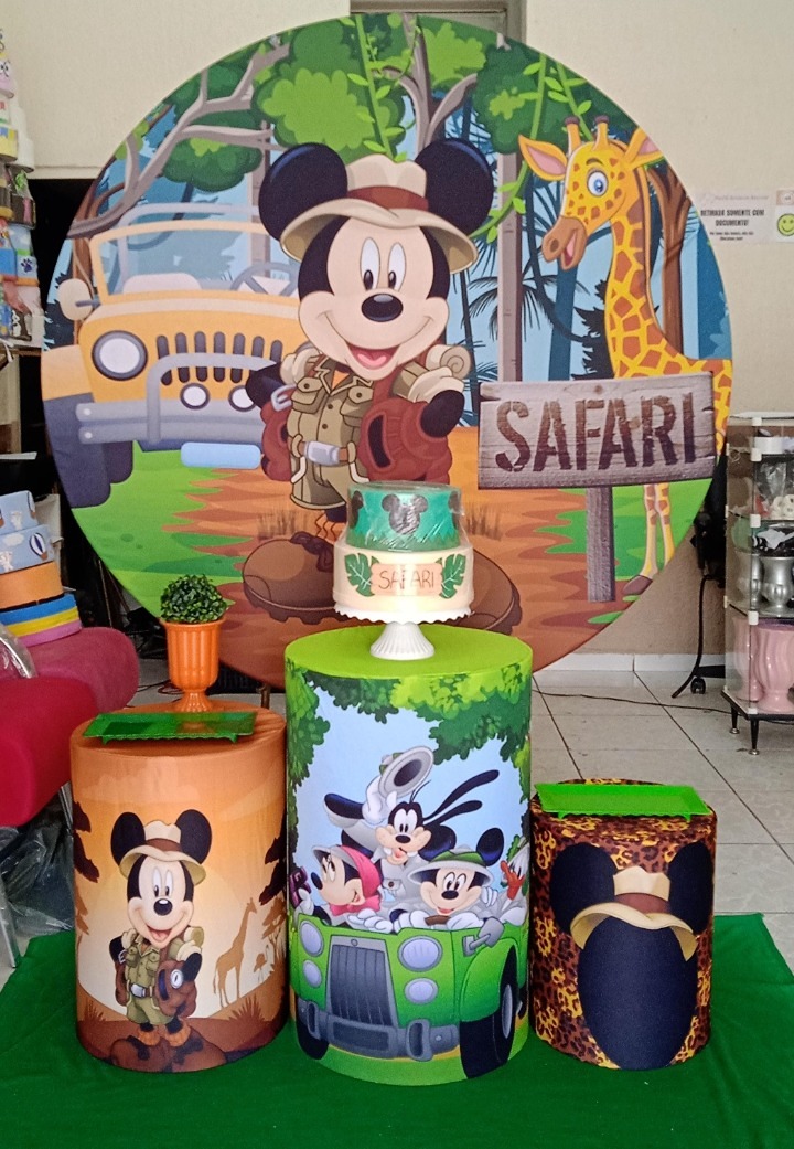 Mickey Safari Bronze  - GabiSantosDecor