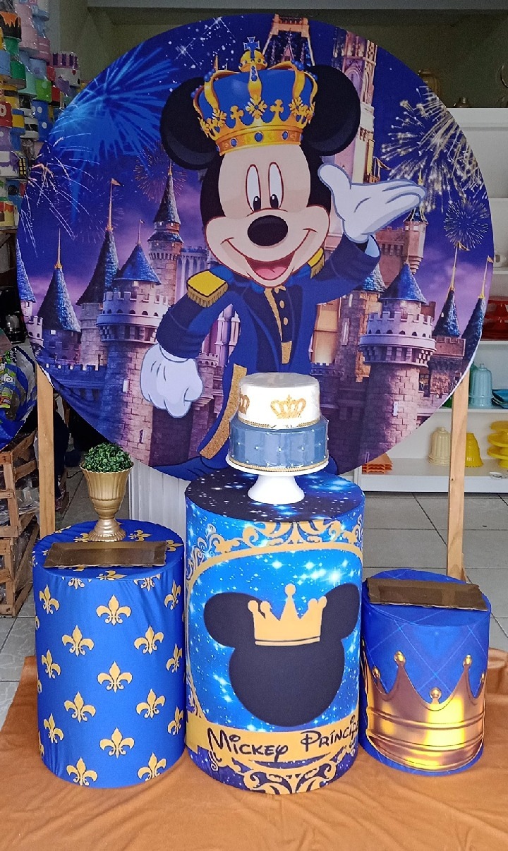 Mickey Realeza Bronze  - GabiSantosDecor
