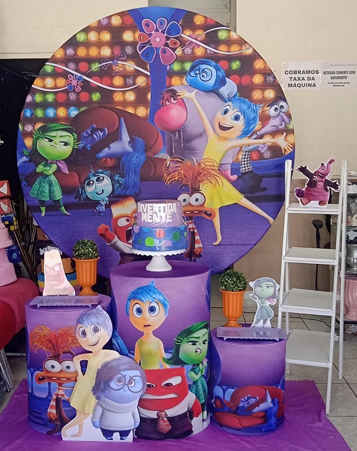 Divertidamente 2 Prata - GabiSantosDecor