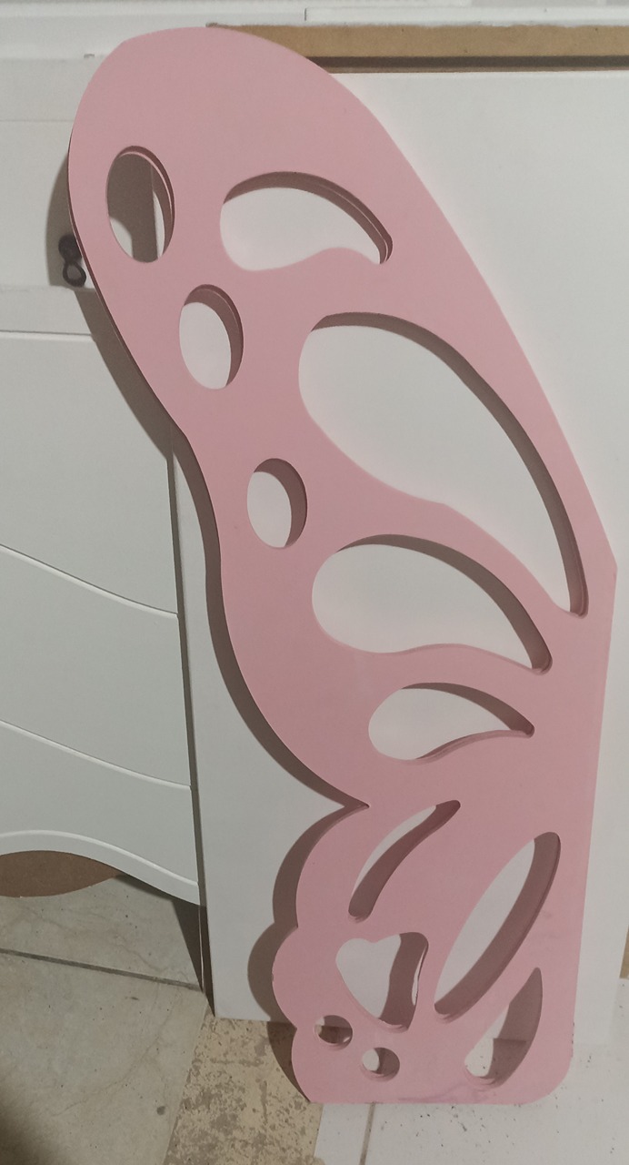 Borboleta Rosa  - GabiSantosDecor