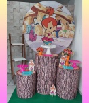  Pedrita Pink E Verde Água - Kit Prata - imagem 1