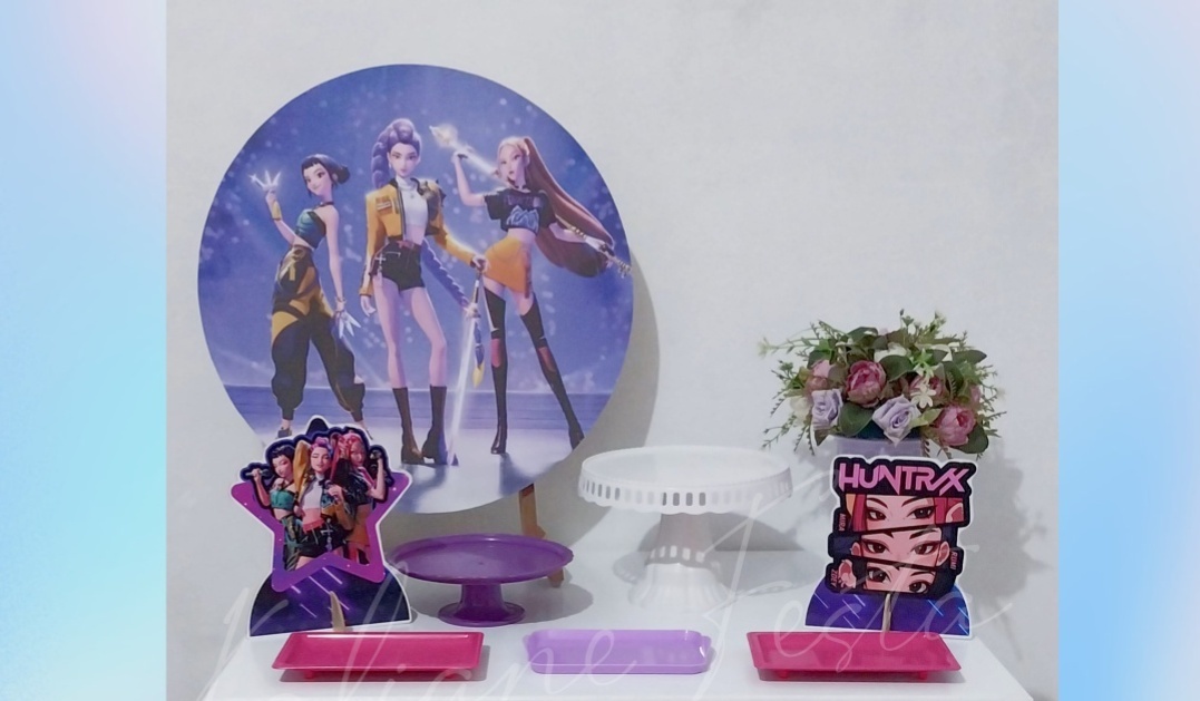  Kpop Huntrix - Minikit Festa Na Sua Mesa  - Kaliane Festa Pegue e Monte