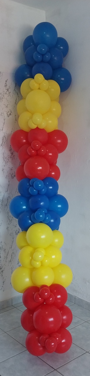 Arco de Balões Delivery Em Blocos Meninos - Kaliane Festa Pegue e Monte
