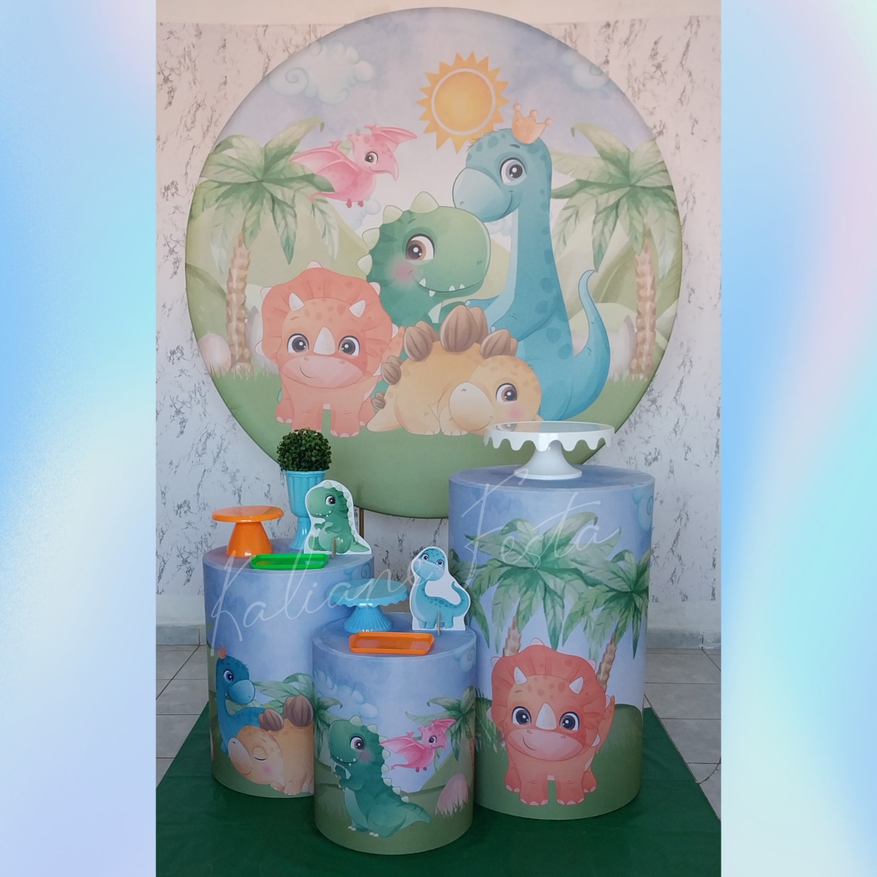Dino 2 - Kit Bronze - Kaliane Festa Pegue e Monte