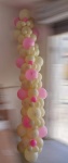 Arco de Balões Delivery Misturados Meninas - imagem 2