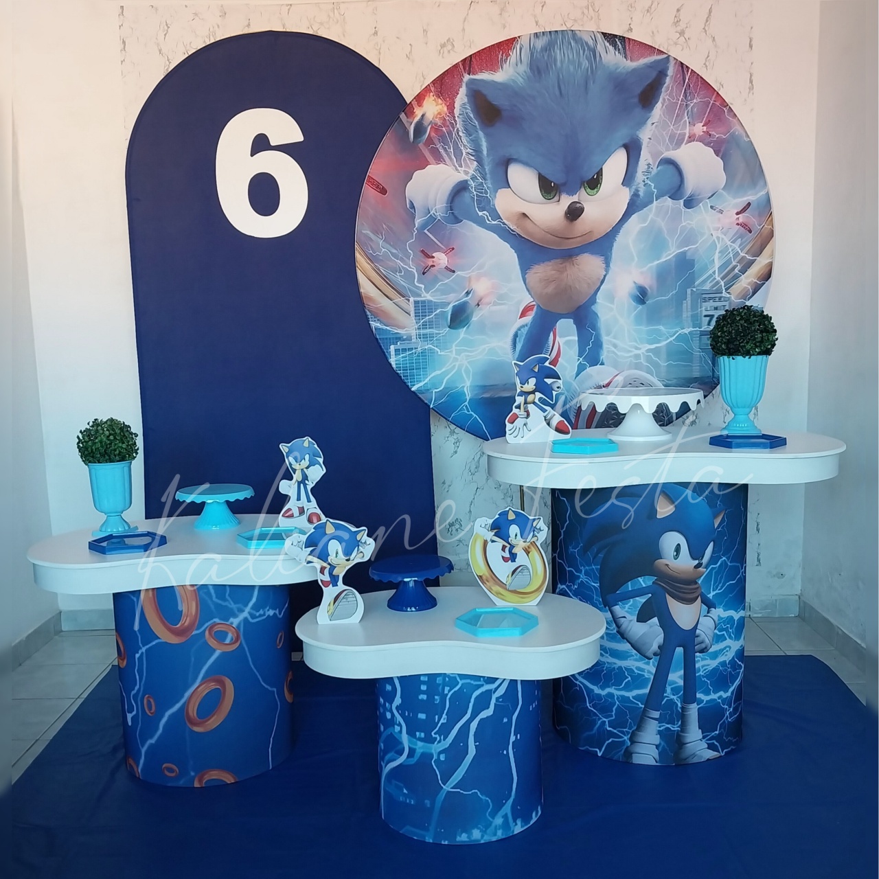 Kit Orgânico Essencial - Sonic - Kaliane Festa Pegue e Monte