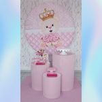 Ursinha Princesa Rosa - Kit Bronze - imagem 2