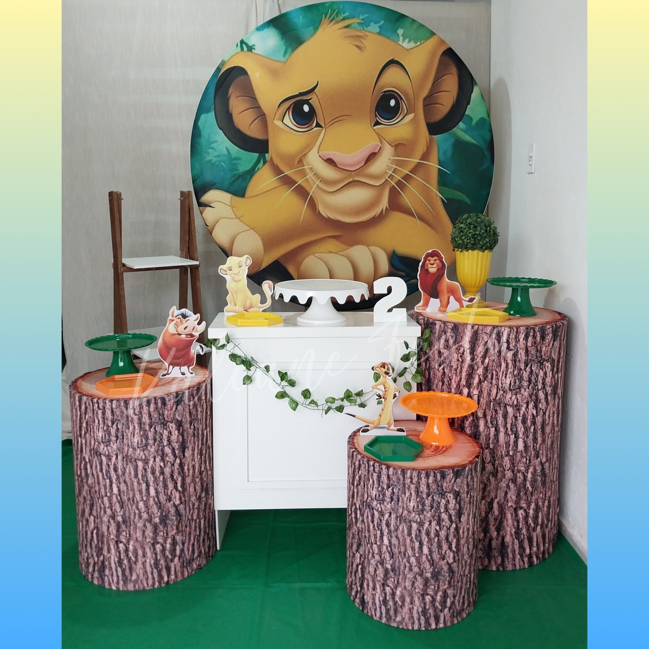 O Rei Leão 2 - Kit Ouro - Kaliane Festa Pegue e Monte