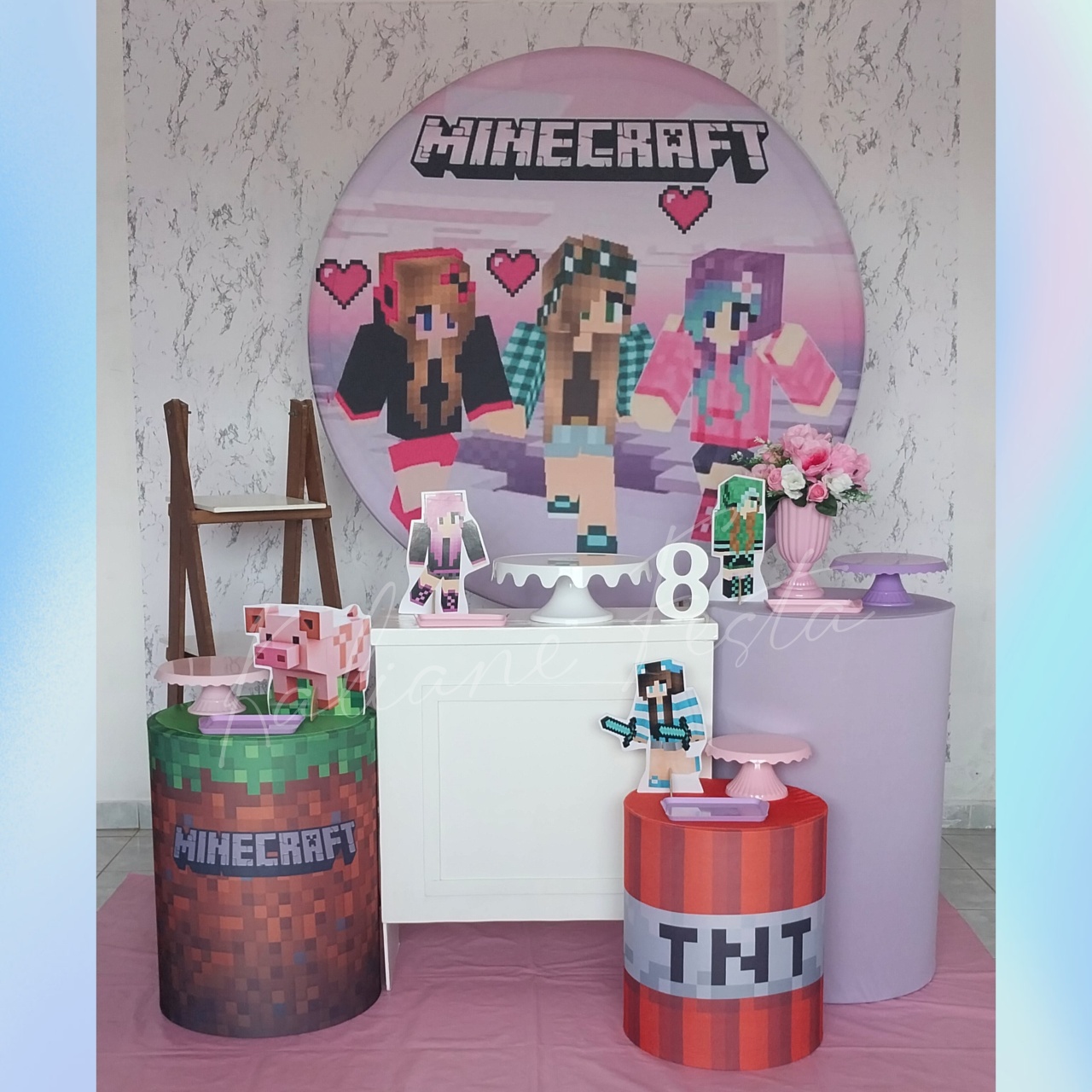  Minecraft - Kit Ouro - Kaliane Festa Pegue e Monte