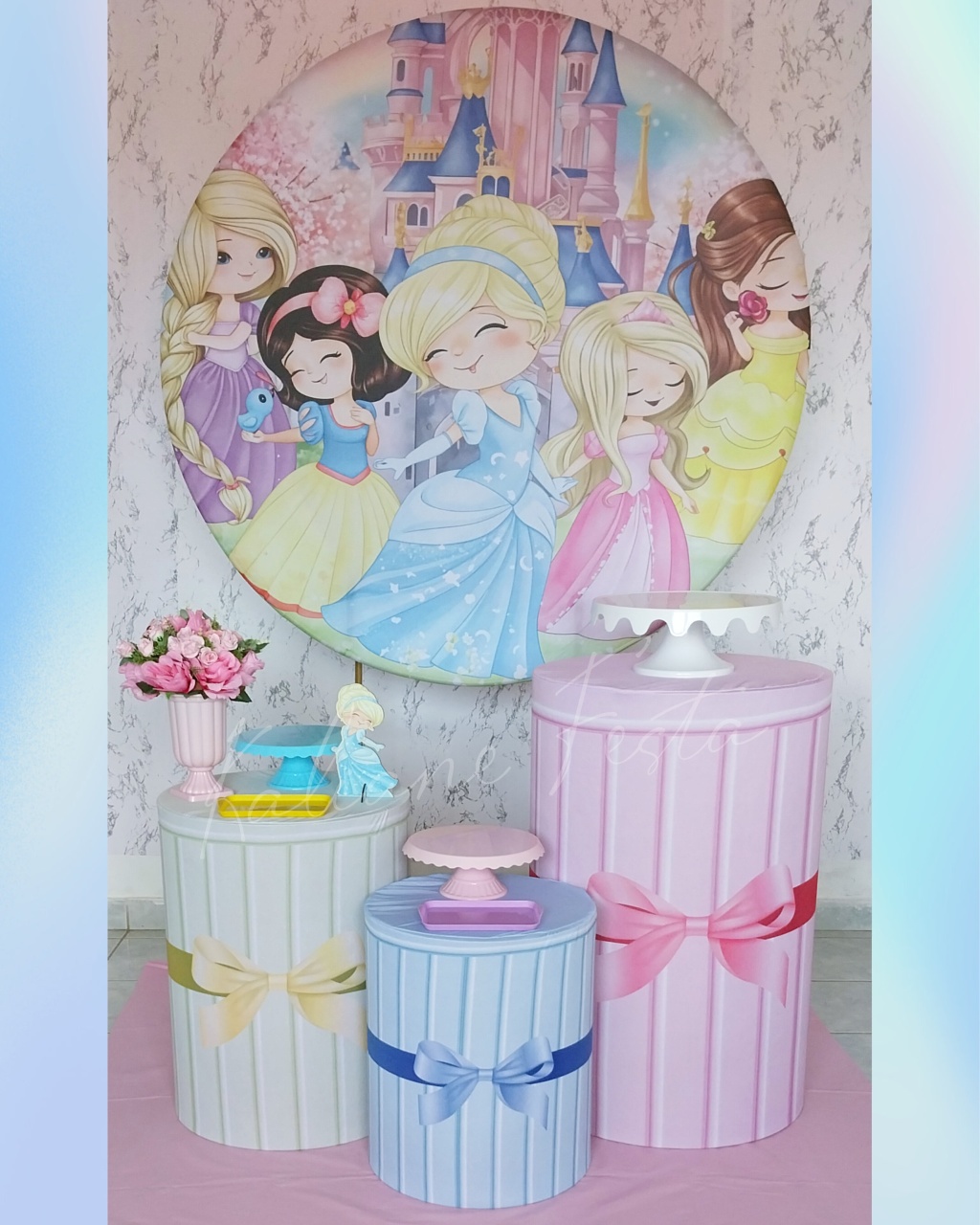  As Princesas Cut - Kit Bronze - Kaliane Festa Pegue e Monte