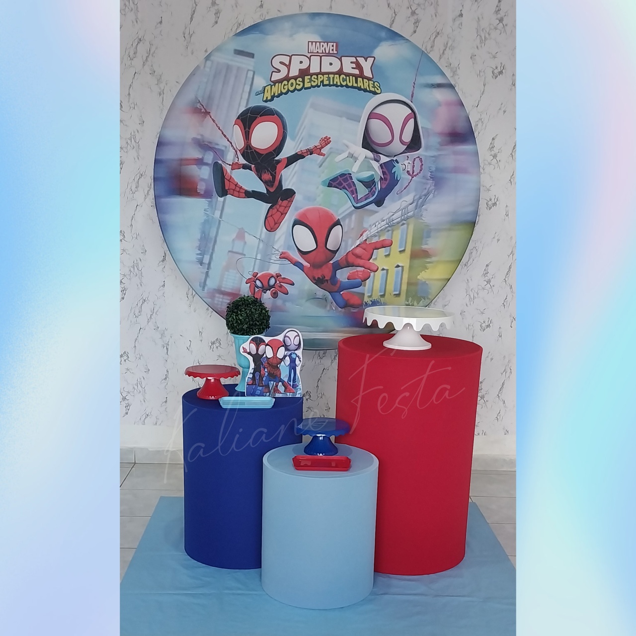  Spidery Amigos Espetaculares - Kit Bronze - Kaliane Festa Pegue e Monte
