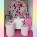  Minnie Rosa - Kit Ouro - imagem 1