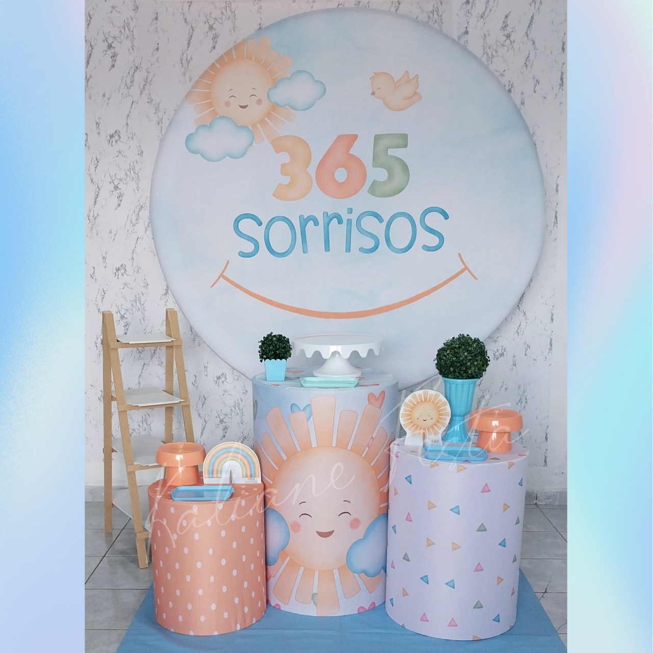365 Sorrisos Menino - Kit Prata - Kaliane Festa Pegue e Monte
