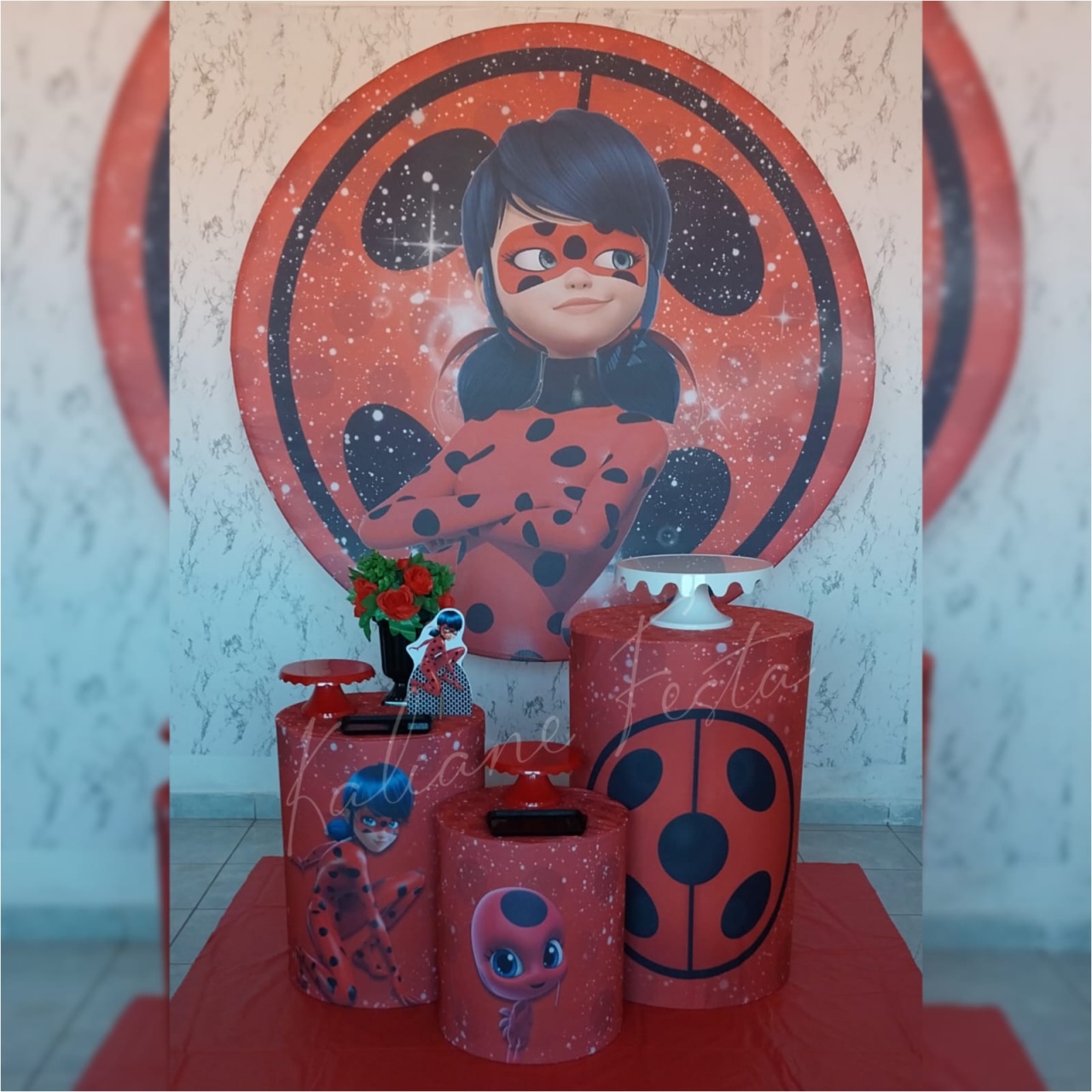 Ladybug - Kit Bronze - Kaliane Festa Pegue e Monte