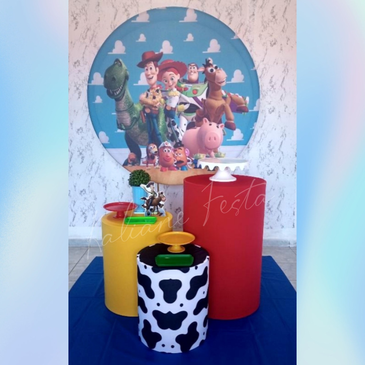  Toy Story - Kit Bronze - Kaliane Festa Pegue e Monte