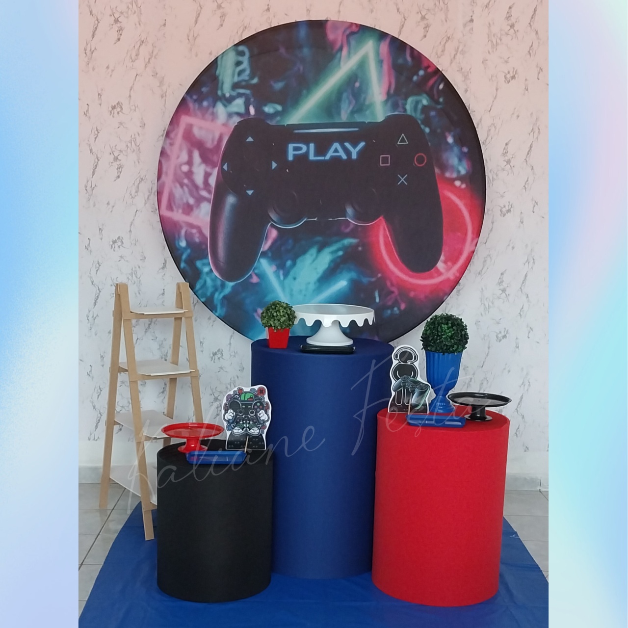 Games - Kit Prata - Kaliane Festa Pegue e Monte