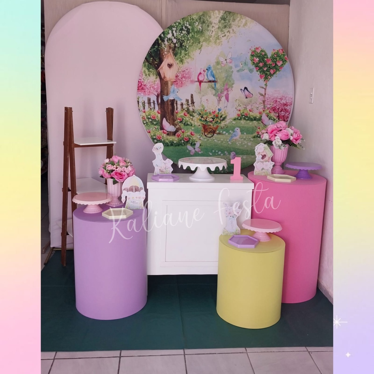 Jardim Encantado 2 - Kit Diamante - Kaliane Festa Pegue e Monte