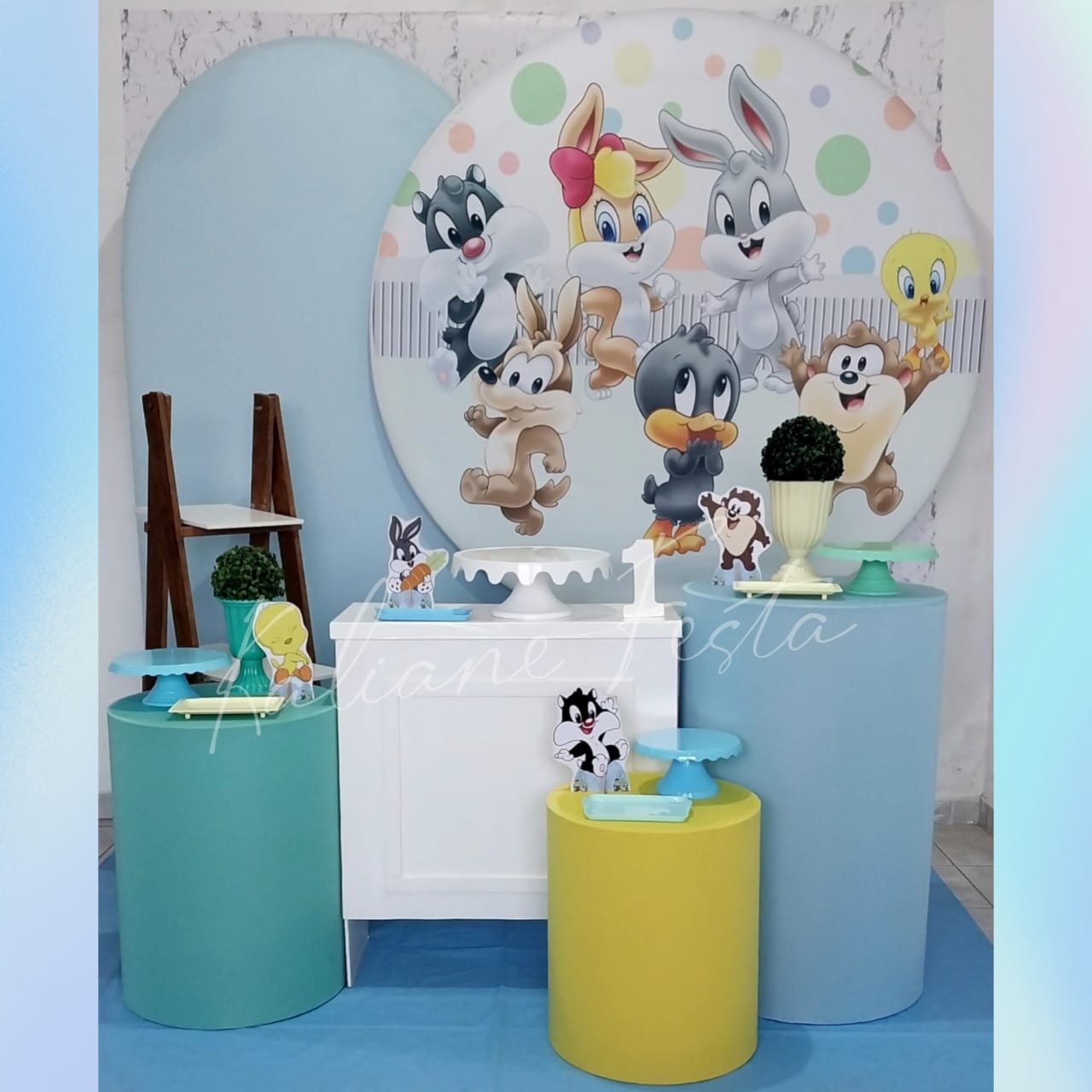  Baby Loones Tunes - Kit Diamante - Kaliane Festa Pegue e Monte