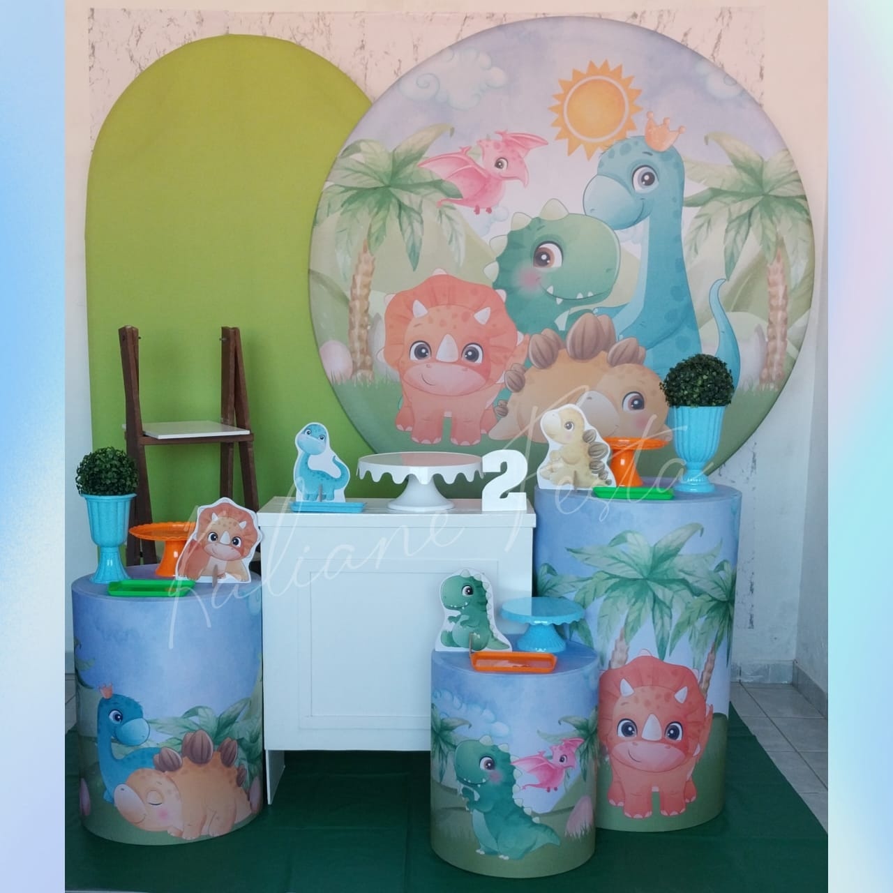Dino Baby 2 - Kit Diamante - Kaliane Festa Pegue e Monte