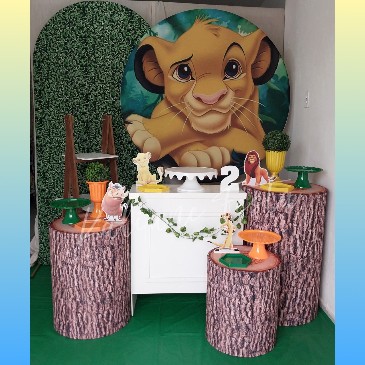 O Rei Leão 2 - Kit Diamante - Kaliane Festa Pegue e Monte