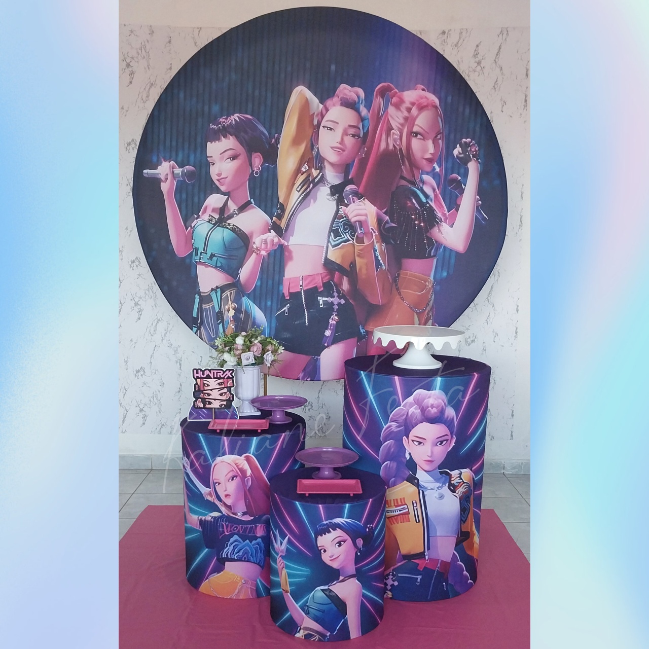  Kpop Huntrix - Kit Bronze - Kaliane Festa Pegue e Monte