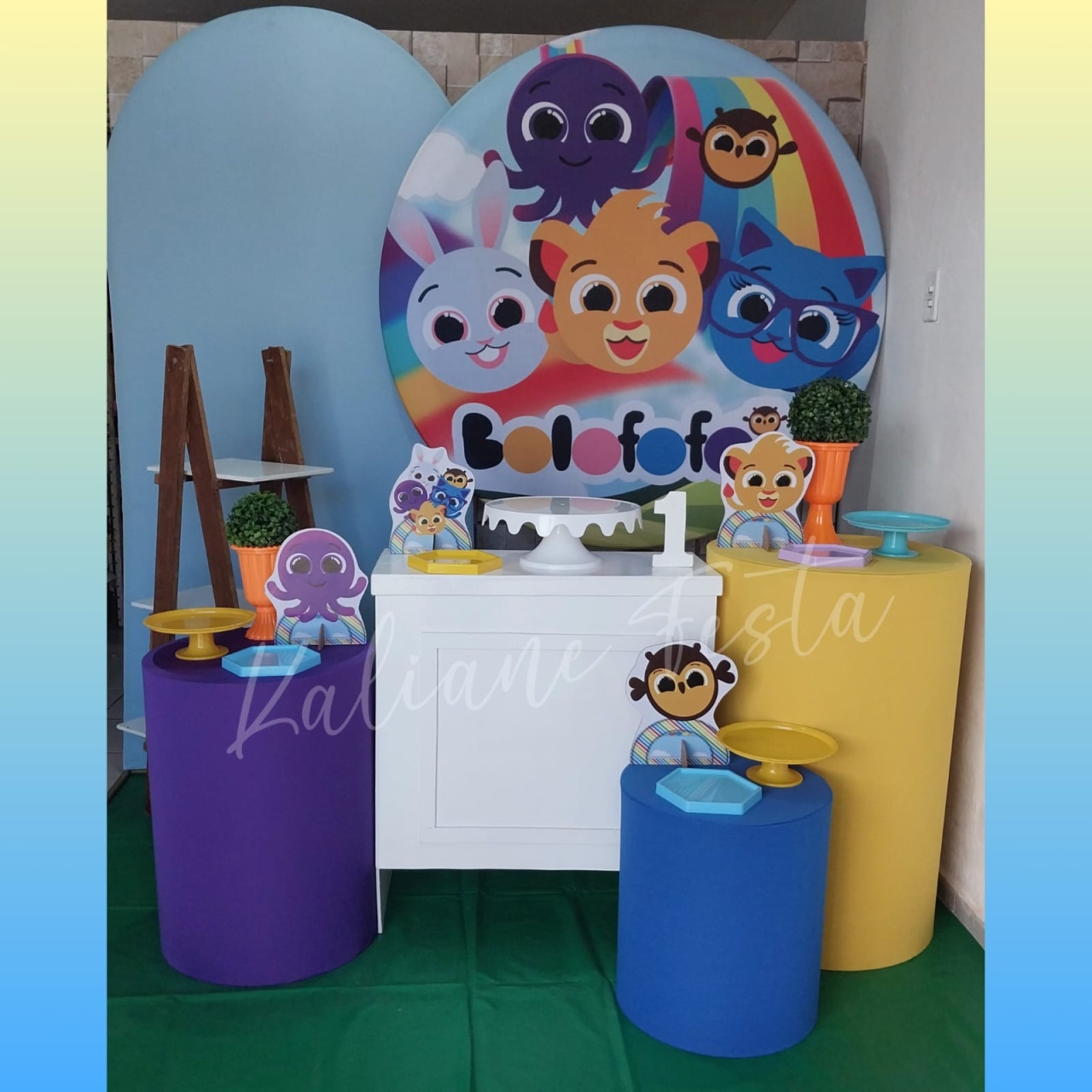  Bolofofos Menino - Kit Diamante - Kaliane Festa Pegue e Monte