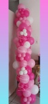 Arco de Balões Delivery Misturados Meninas - imagem 1