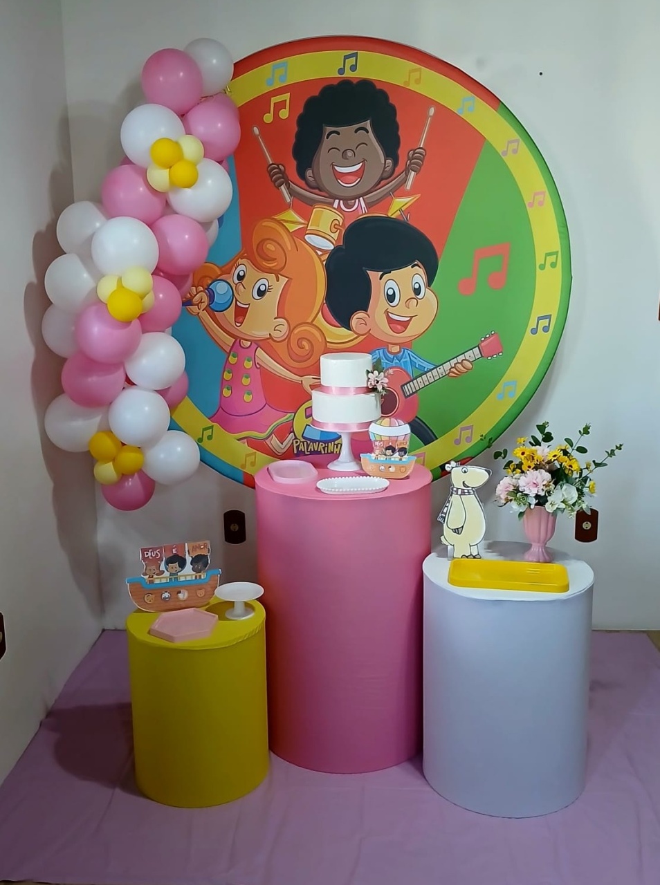 Três Palavrinhas Menina- Compacto - Guaiba Pegue e Monte 