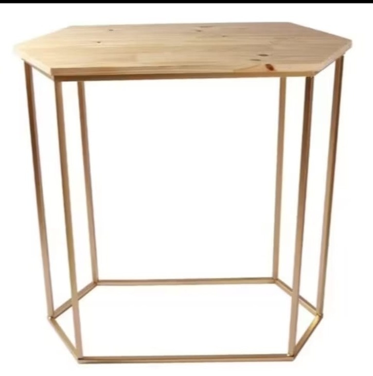 Mesa Sextavada  Ferro - G - Guaiba Pegue e Monte 