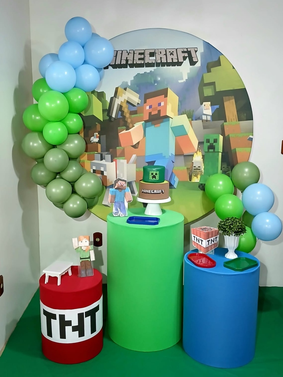 Kit Minecraft - Compacto - Guaiba Pegue e Monte 