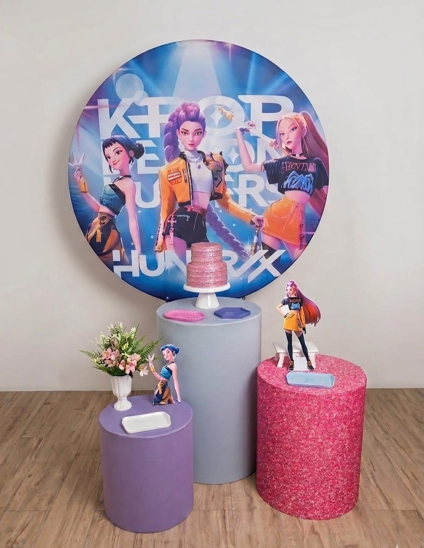 Kit Guerreiras Do Kpop Compacto - Guaiba Pegue e Monte 