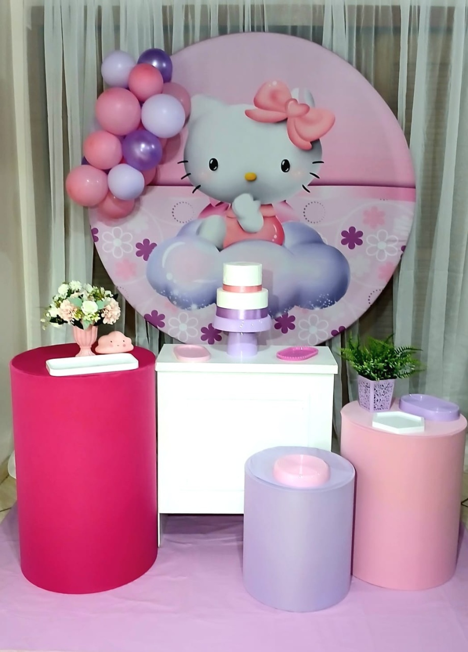 Kit Hello Kitty Médio - Guaiba Pegue e Monte 