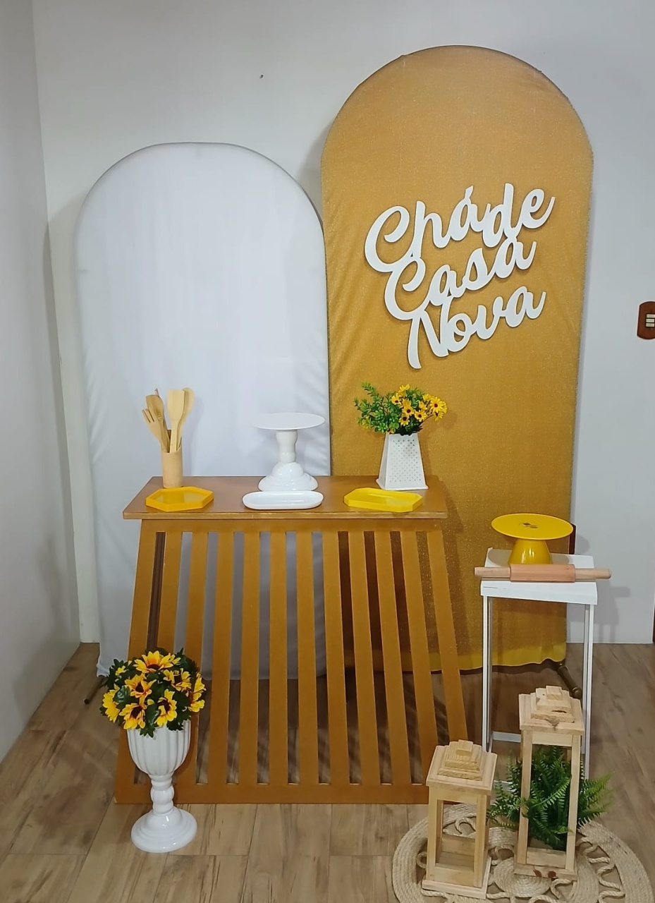  Composição  Chá de Casa Nova Bege Durado - Guaiba Pegue e Monte 