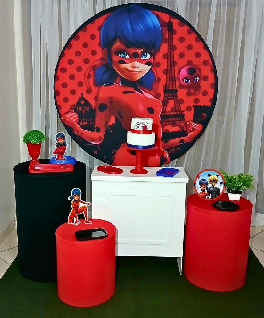 Kit Ladybug  Médio - Guaiba Pegue e Monte 