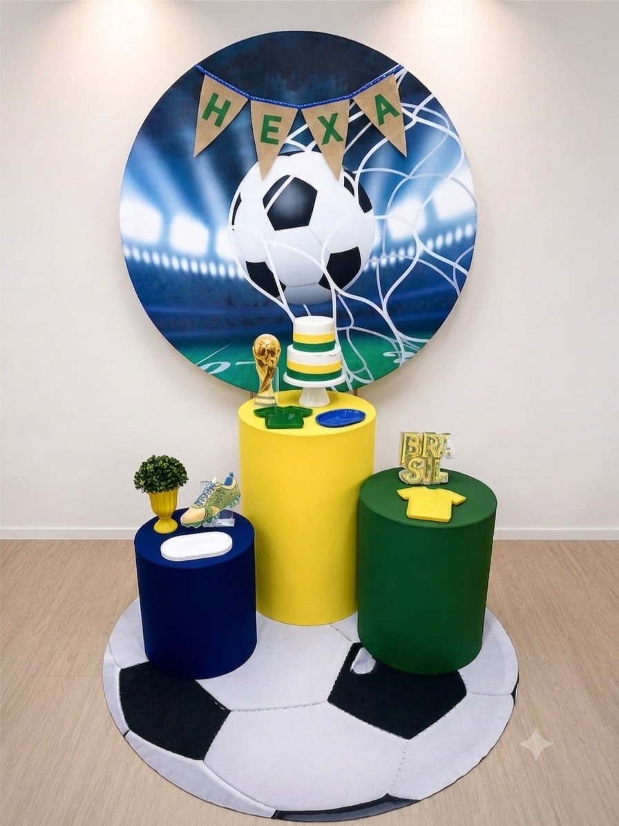 Kit Copa Do Mundo-Compacto - Guaiba Pegue e Monte 