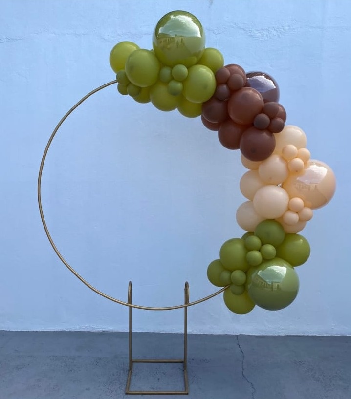  Balão - Arco Balões Orgânico  - Guaiba Pegue e Monte 
