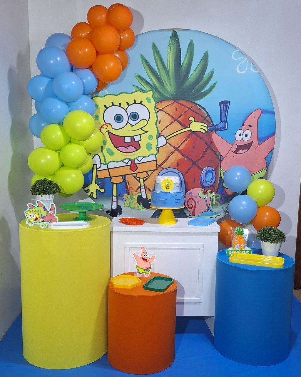 Kit Bob Esponja Medio - Guaiba Pegue e Monte 