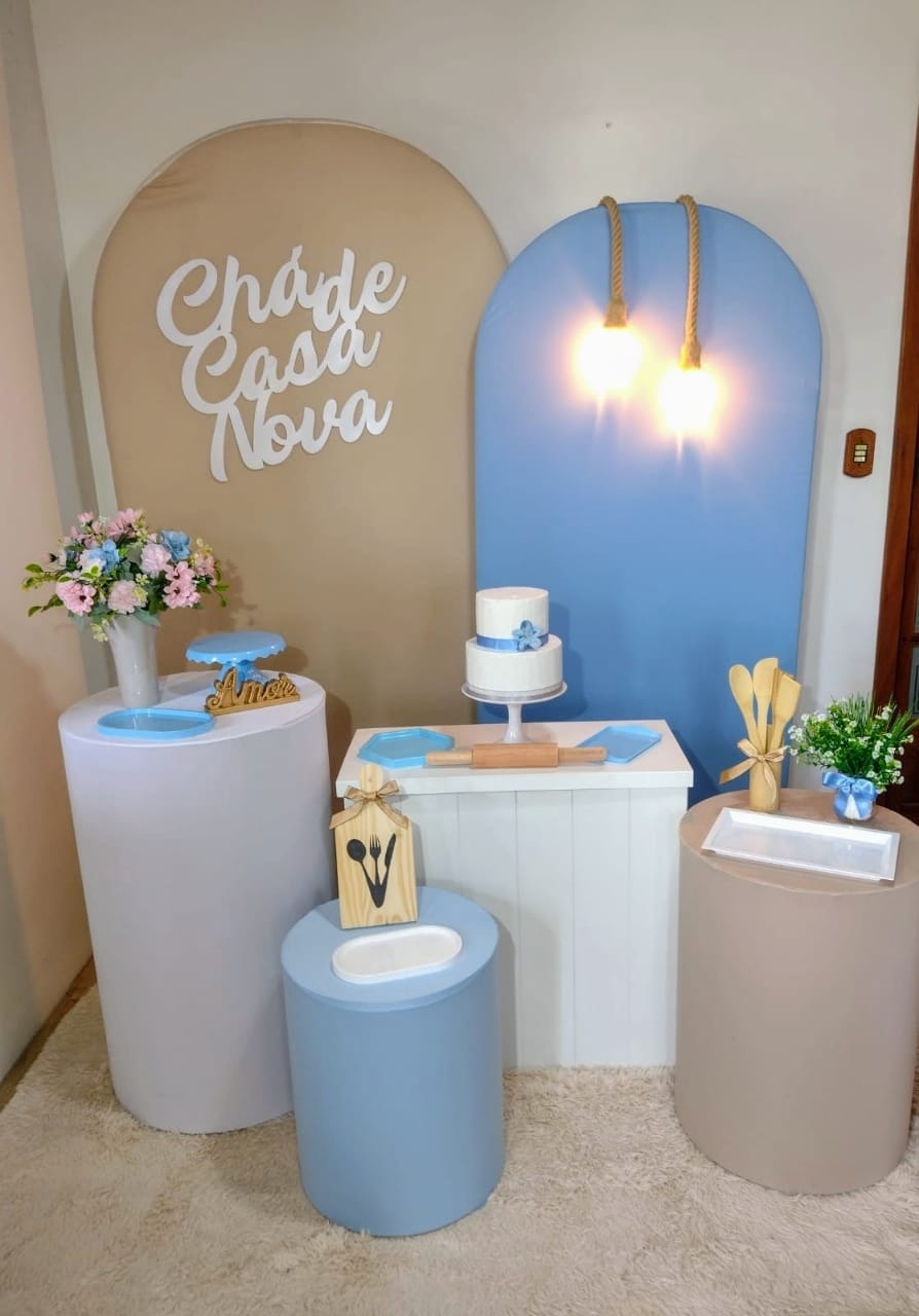 Composição  Chá de Casa Nova - Guaiba Pegue e Monte 