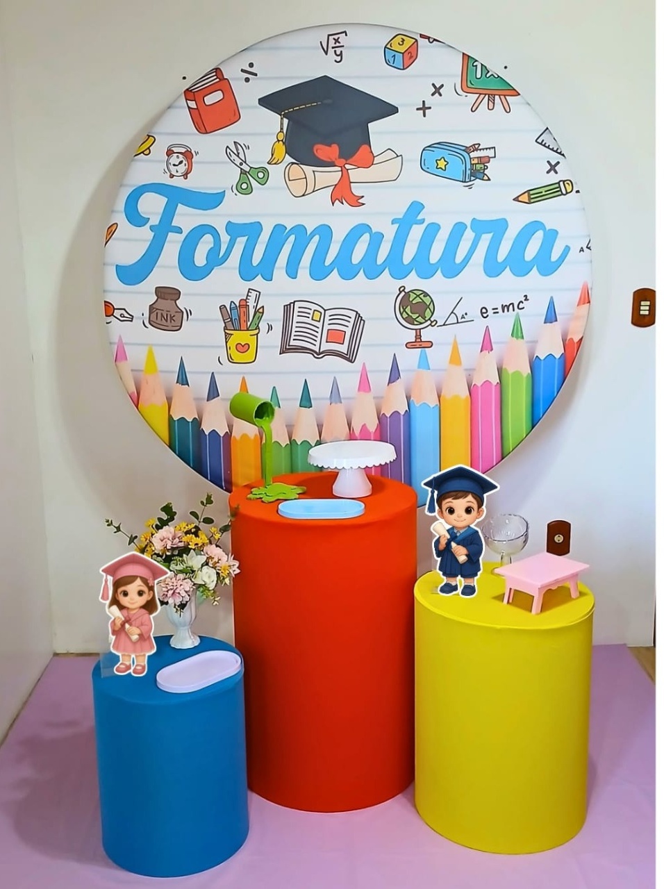 Kit Formatura Infantil Compacto  - Guaiba Pegue e Monte 